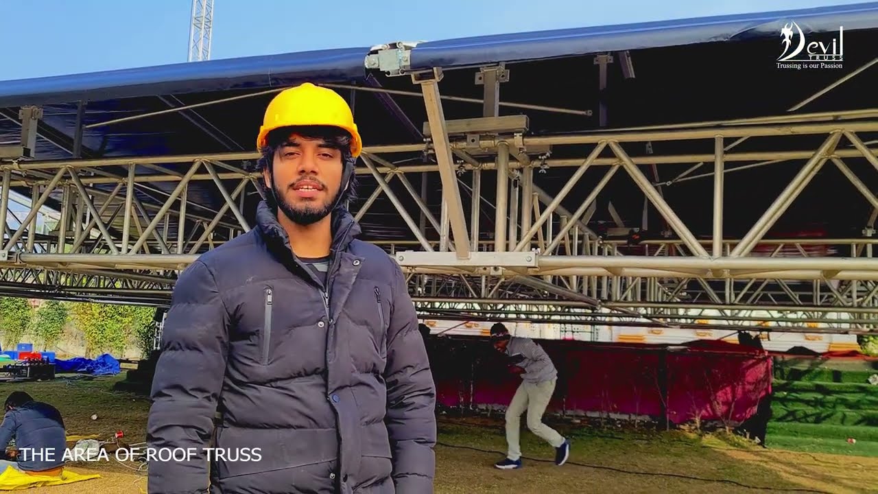 DDR-64 PITCH ROOF TRUSS BY GIANT TRUSS