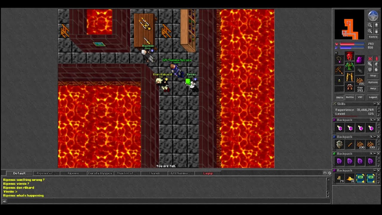Old Tibia - GM Banning RP 125 - Don Riikard (Secura 2005 7.4)