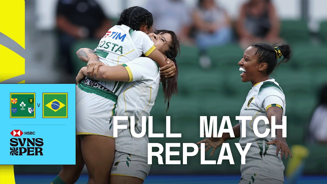Brazil STUN reigning champs 🔥 | Ireland v Brazil | Perth HSBC SVNS 2025 | Full Match Replay