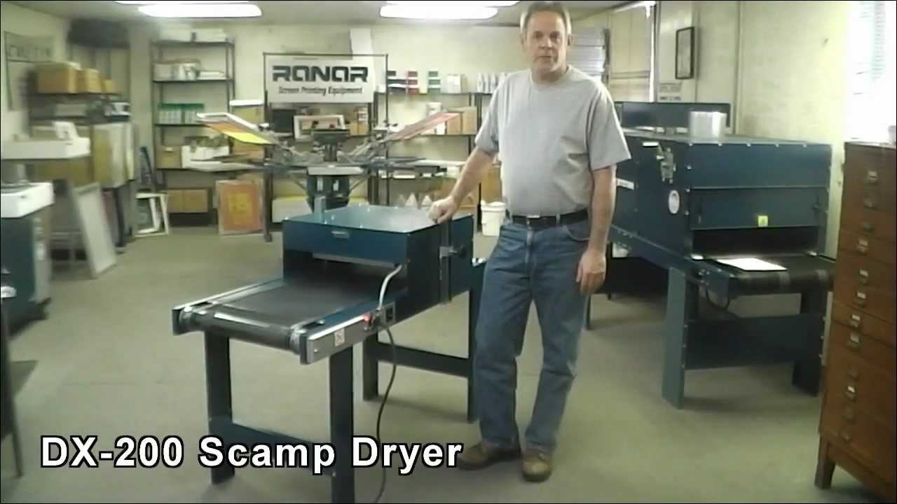Little Conveyor Dryer, T-Shirt Printing , Curing Plastisol ink, Screen Printing