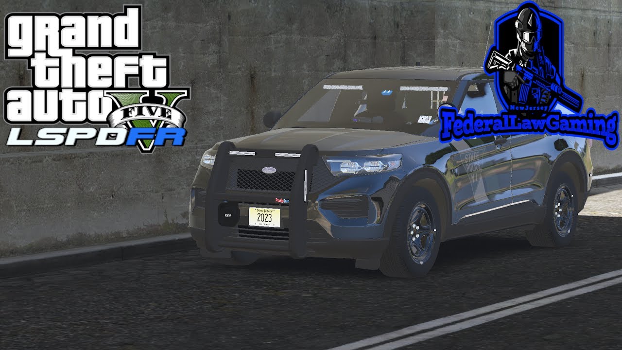 GTA V - LSPDFR - Episode 441 - Road Rage - NJSP