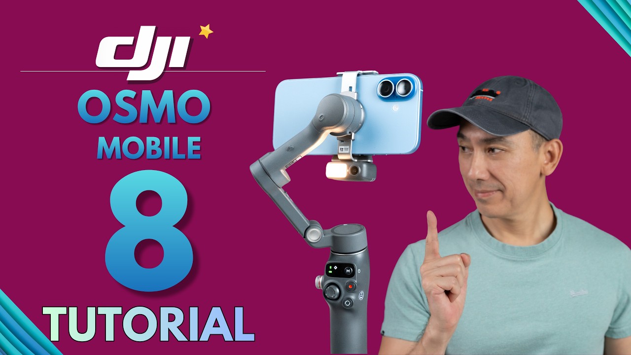 Учебное руководство по DJI Osmo Mobile 8 для начинающих: как использовать и настраивать