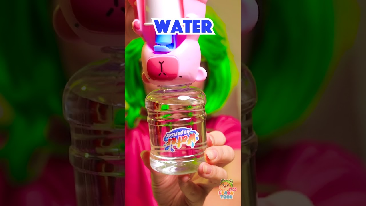 🦝💦 CAPYBARA LOVERS Rejoice! This Water Dispenser Toy is TOO CUTE! 🥰 #Kids