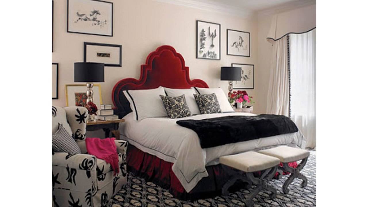 Black and Red Bedroom Ideas