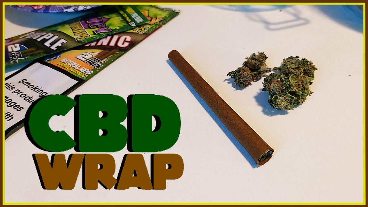 HOW TO ROLL A CBD HEMP WRAP BLUNT
