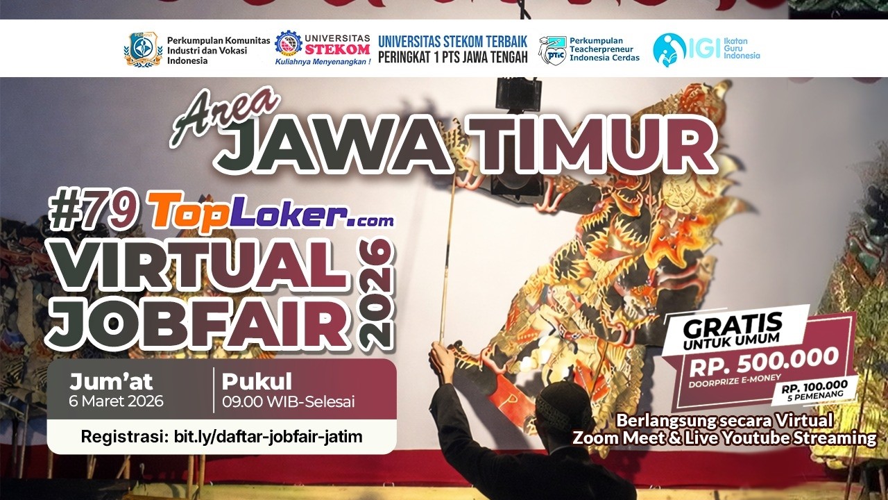 VIRTUAL JOBFAIR #79, Virtual Jobfair Jawa Timur