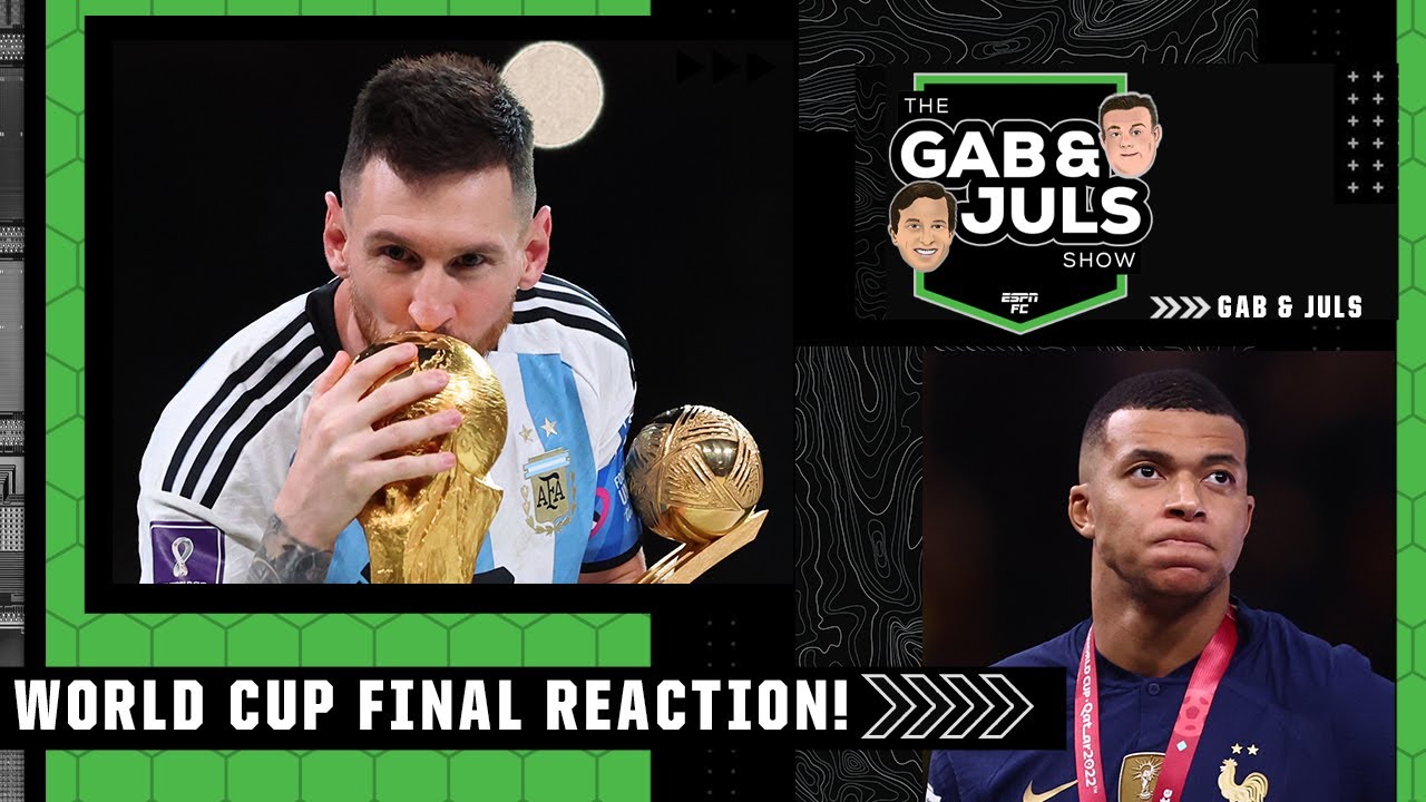 FULL World Cup final REACTION! Was Argentina vs. France the best final of all time?| ESPN FC