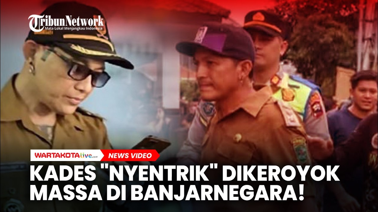 Kades 'Nyentrik' Hoho Alkaf Dikeroyok Massa di Banjarnegara!