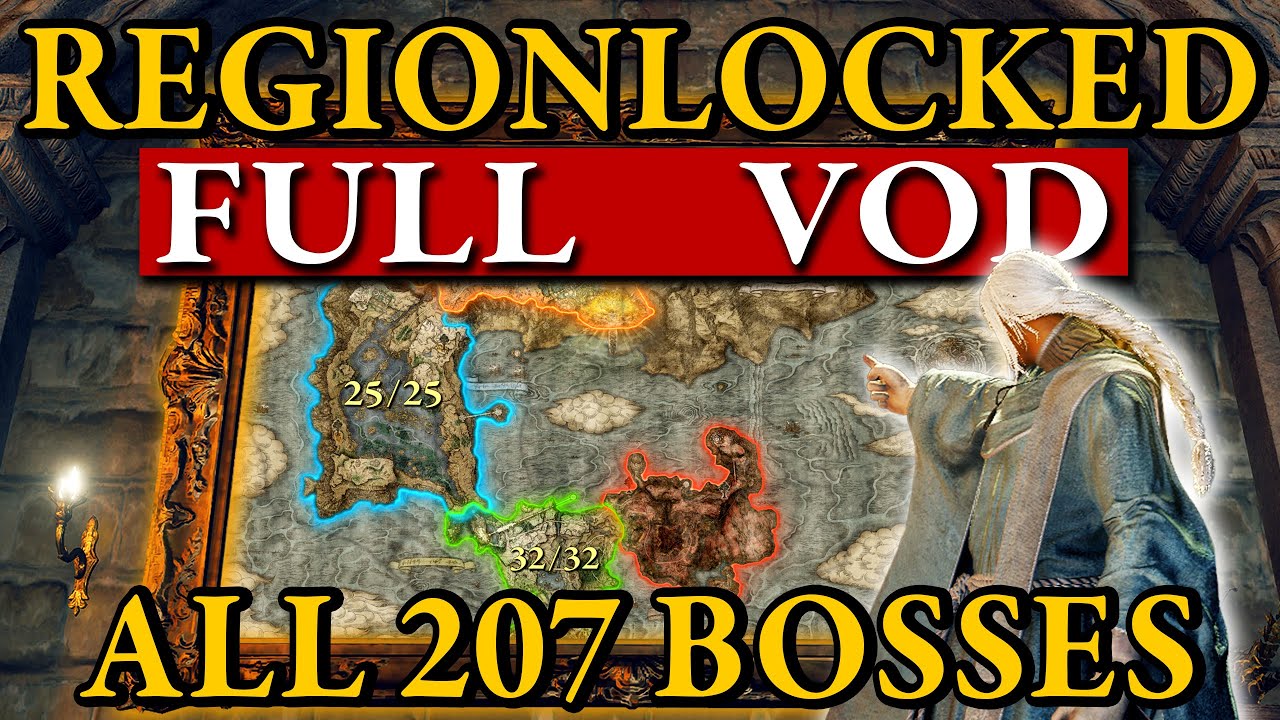 Regionlocked ALL BOSSES No Hit Run! Full Run! [1/2]