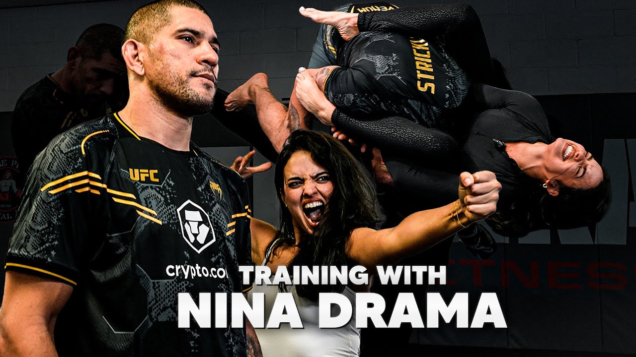 Nina Drama Finalizou Alex Pereira - A Gravata do Poatan