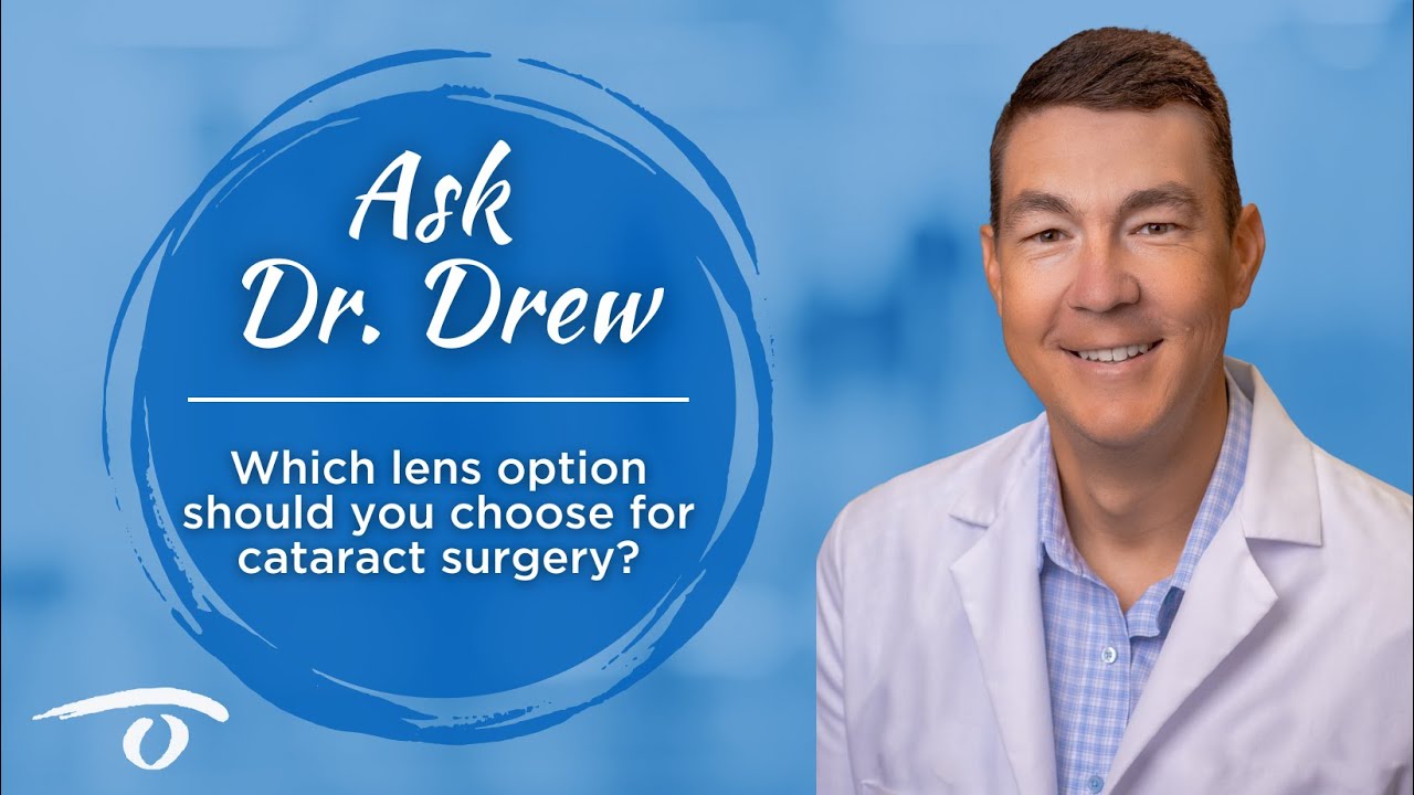 Ask Dr. Drew | Which lens should you choose for cataract surgery? |  Carolina Eyecare Physicians