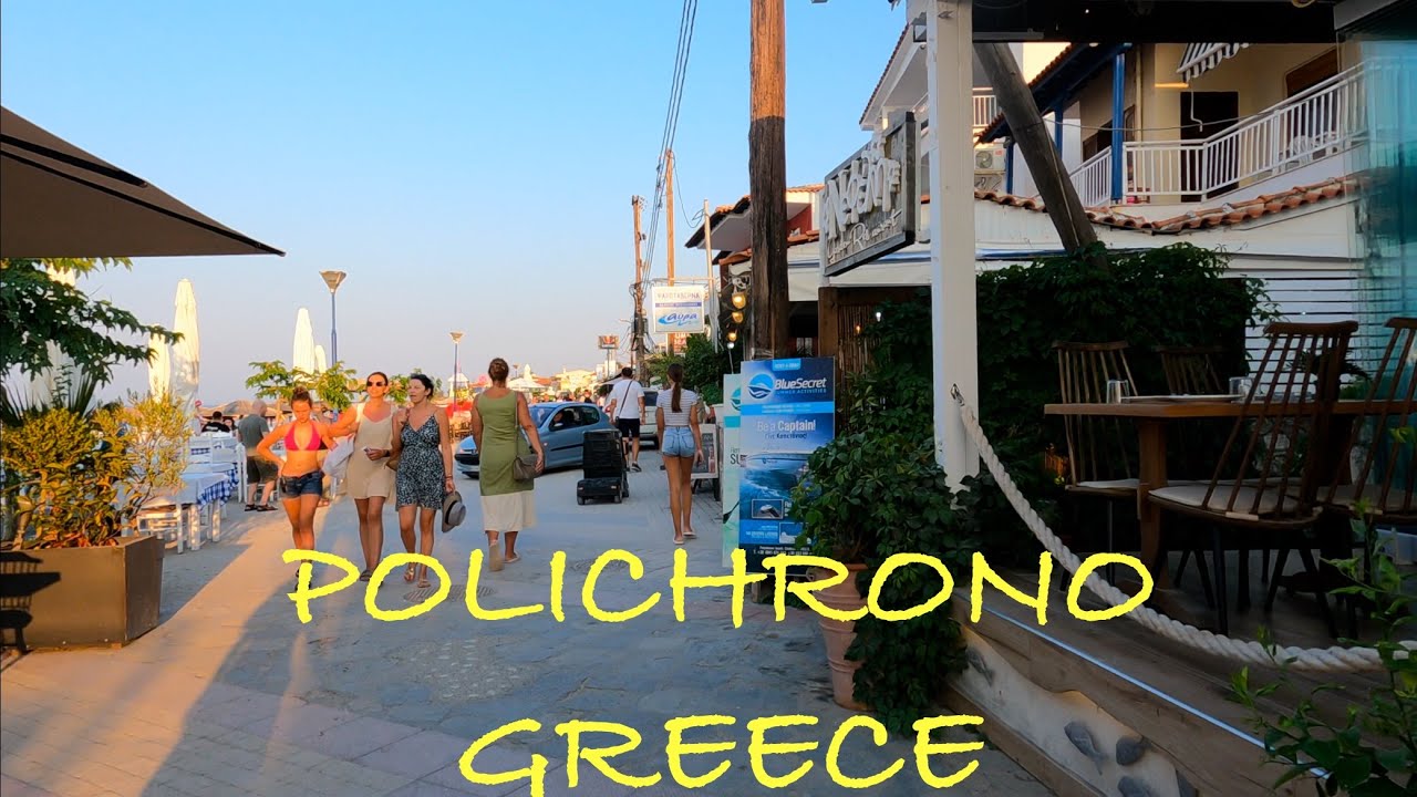 POLICHRONO GREECE 2024 | WALKING THROUGH POLICHRONO GREECE #polichrono #greece #2024