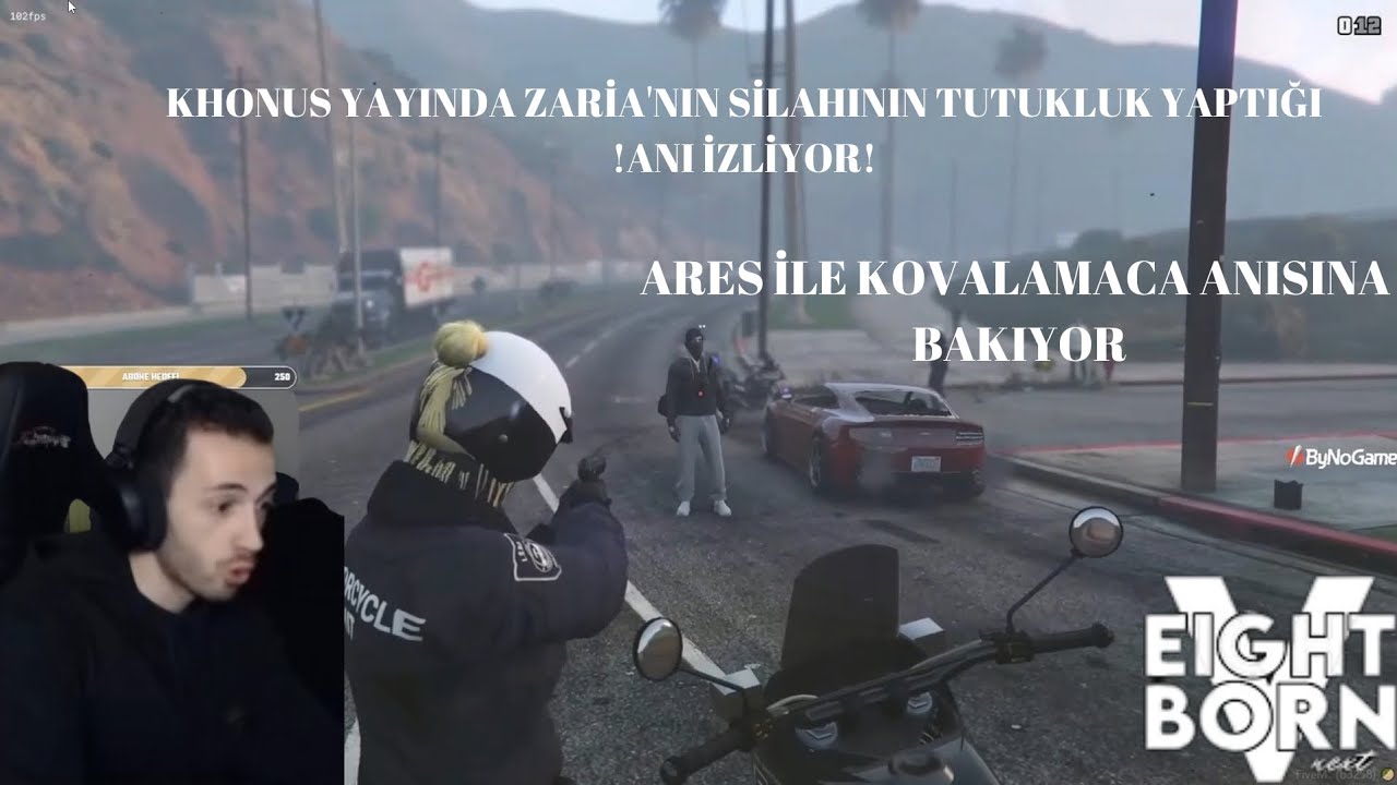 -EightbornV-KHONUS YAYINDA SİLAHI TUTUKLUK YAPAN ZARİA'YI İZLİYOR!KHONUSUN 365 DERECE OLAYI NE ??