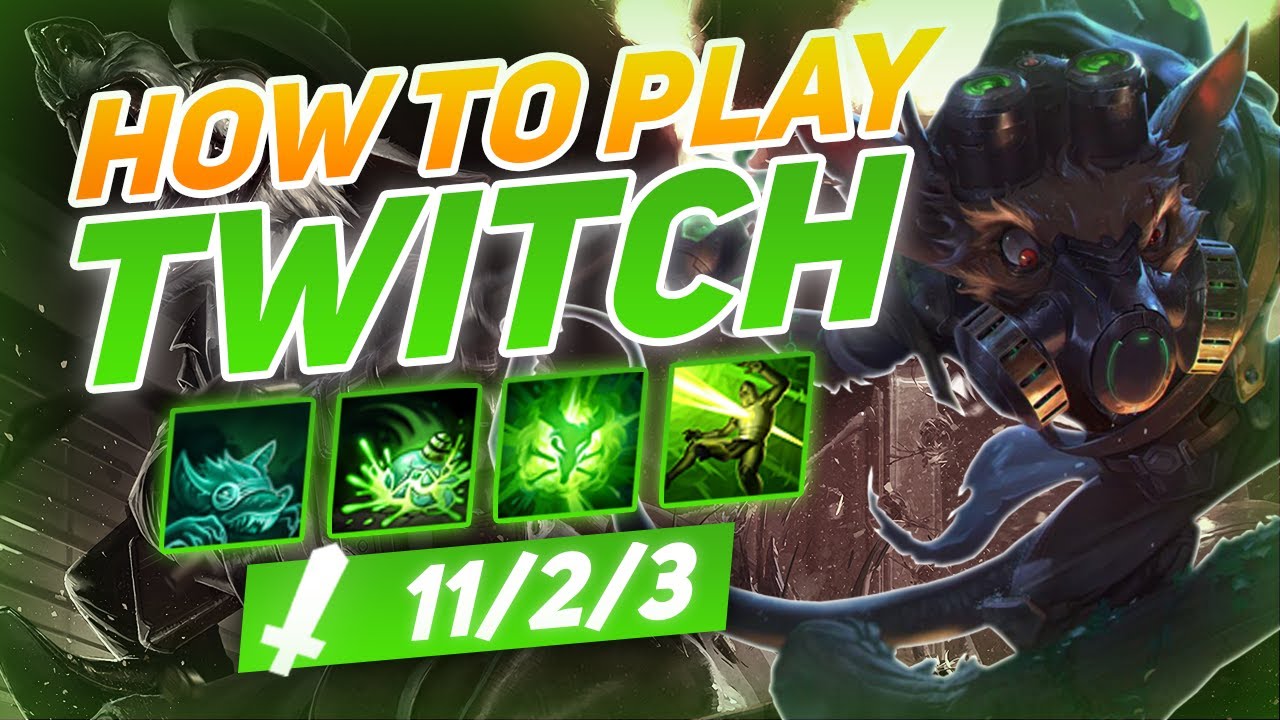 HOW TO PLAY TWITCH ADC SEASON 10 | BEST Build & Runes | Season 10 Twitch guide | League of Legends