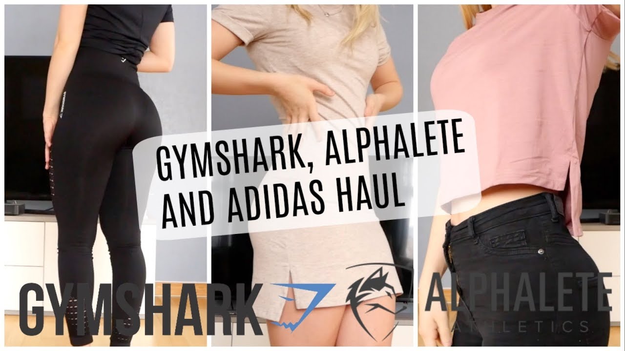 MINIHAUL- GYMSHARK, ALPHALETE AND ADIDAS
