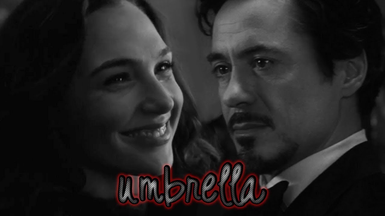 diana prince + tony stark | umbrella