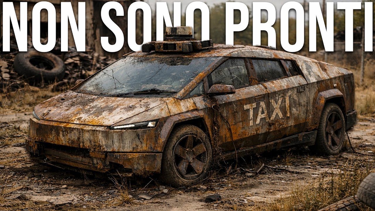 I VERI problemi dei ROBOTAXI elettrici senza conducente⚠️🚕
