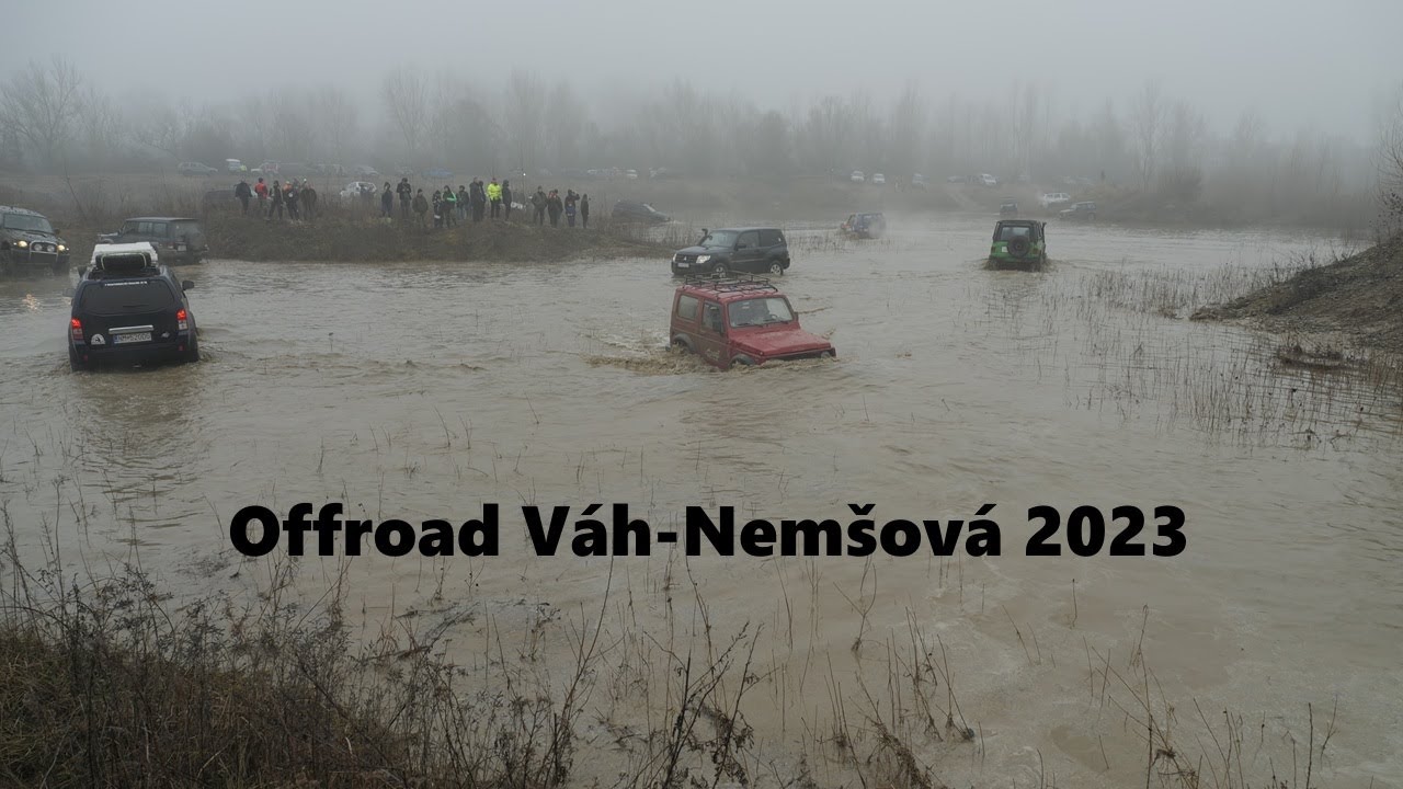 4x4 offroad Váh-Nemšová ukončenie sezóny 2023 Jeep Nissan Mitsubishi Suzuki Toyota UAZ Ford 4K 2060p