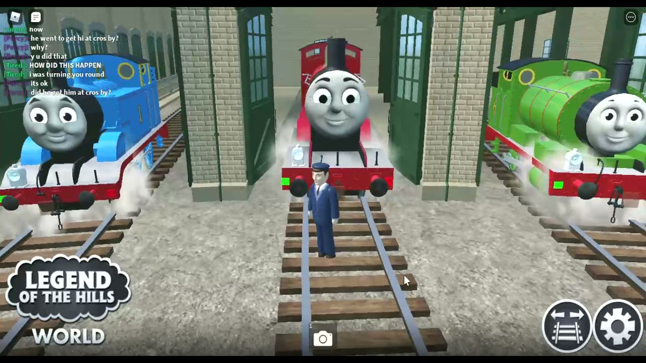 ROBLOX GAMEPLAY THOMAS AND FRIENDS LEGENDS OF THE HILLS