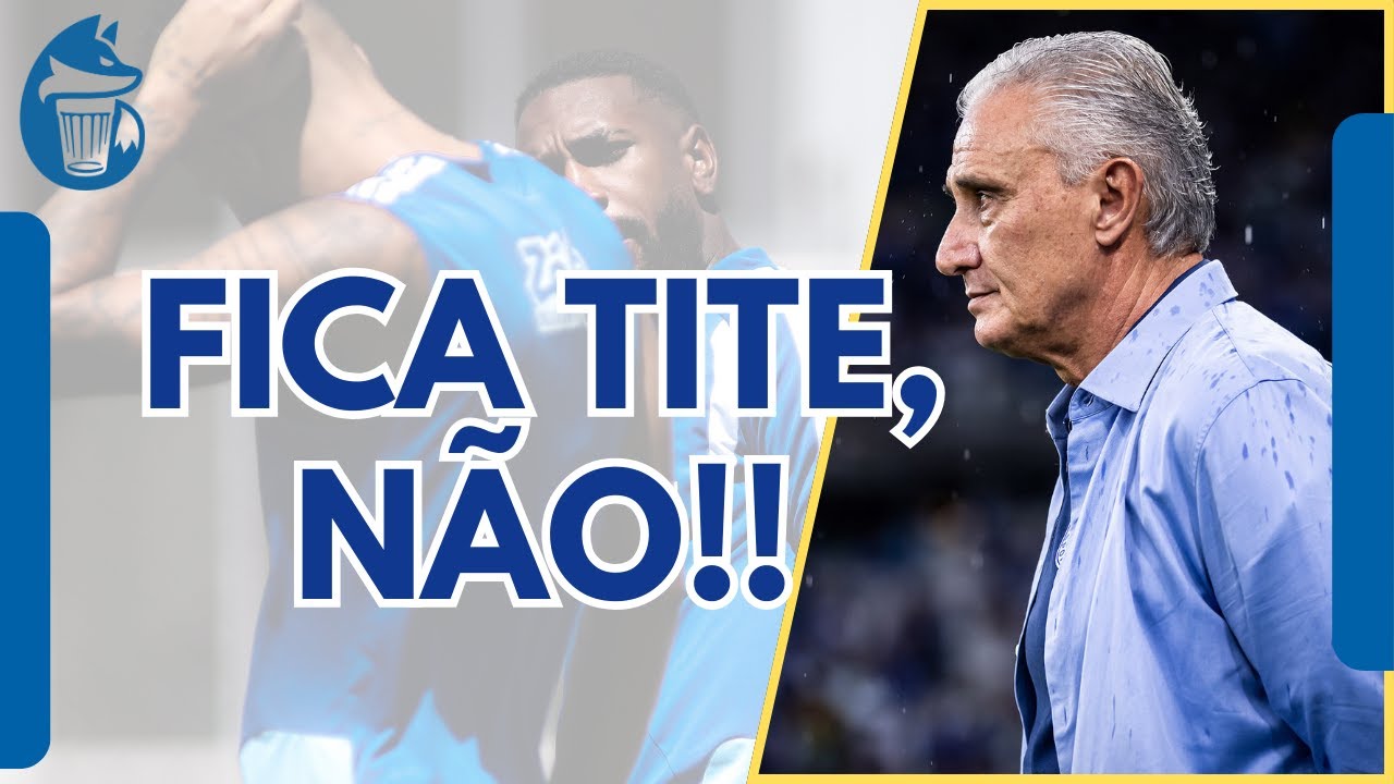 Tite sob pressão e vaias da torcida | CRUZEIRO bem no campeonato mineiro #brasileirao