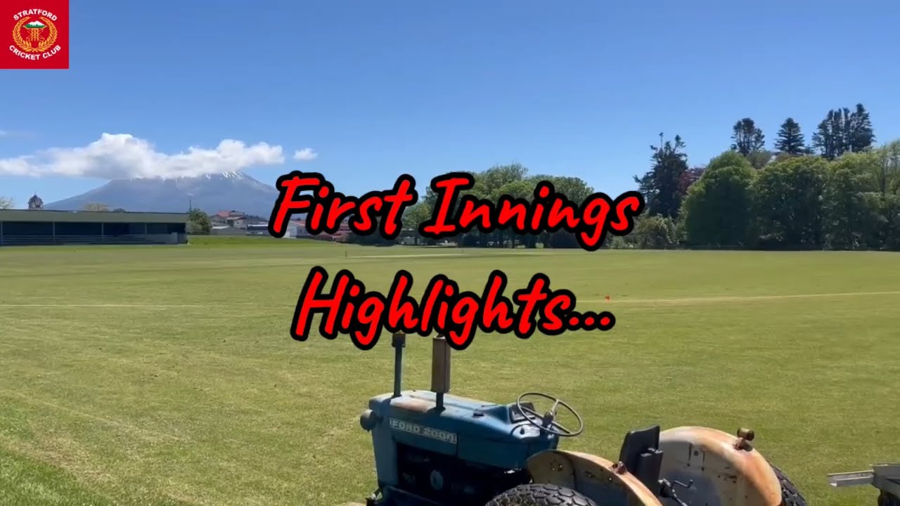 ExpertTurf #Taranaki #Premier Declaration #Cricket | Rnd 3 | Stratford v FDMC | 1st Inn #highlights