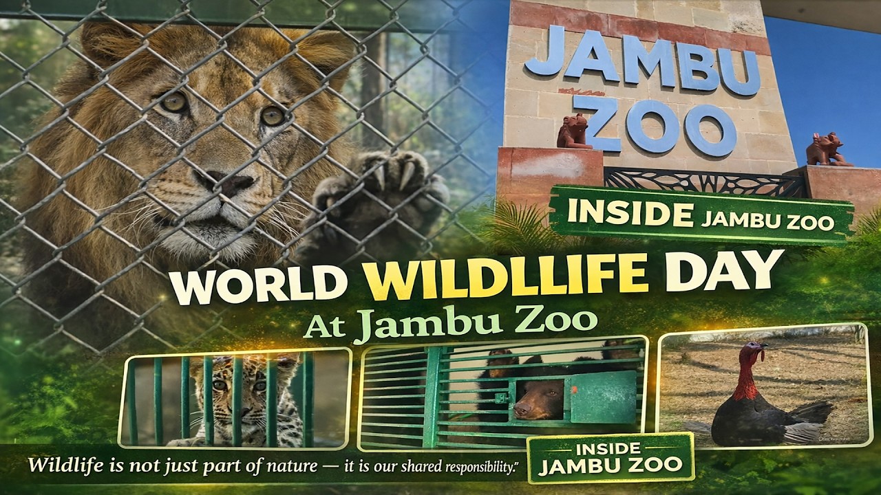 Wildlife is not just part of nature —it is our shared responsibility.World Wildlife Day at Jambu Zoo