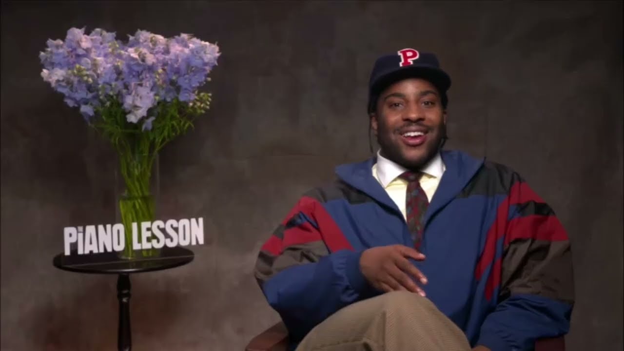 MALCOLM WASHINGTON Tease interview - THE PIANO LESSON - Danielle Deadwyler, John David Washington