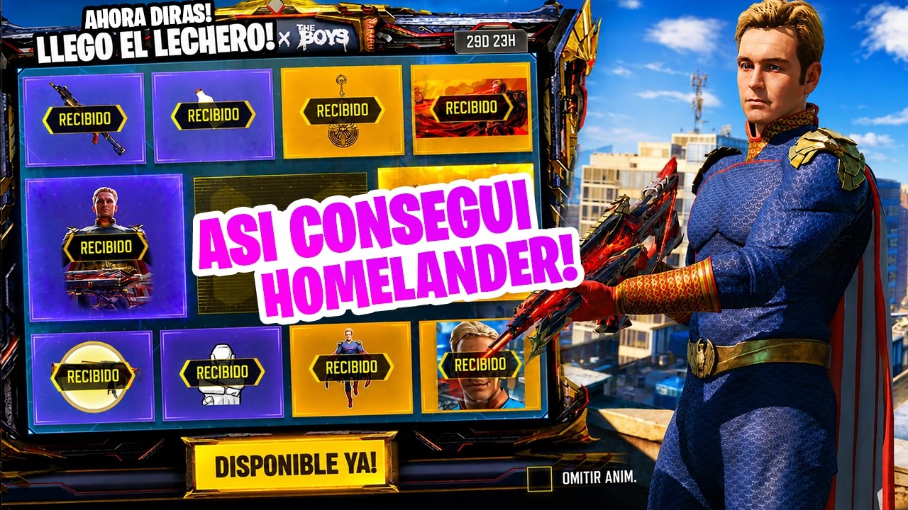 NO LA CAGUES! ASI CONSEGUI A HOMELANDER y NO ME ESPERABA ESTO!! COD MOBILE | Dimitry