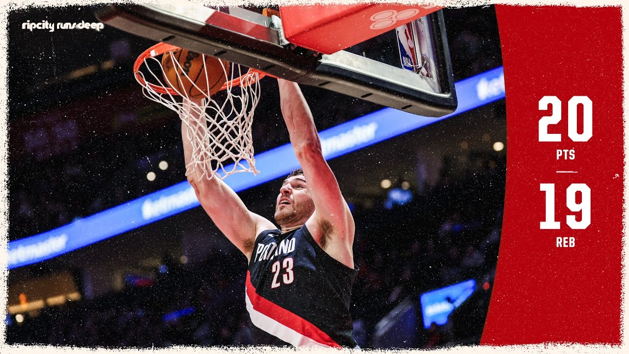 Donovan Clingan CRAZY Double-Double Night | Portland Trail Blazers vs Grizzlies | February 7, 2026