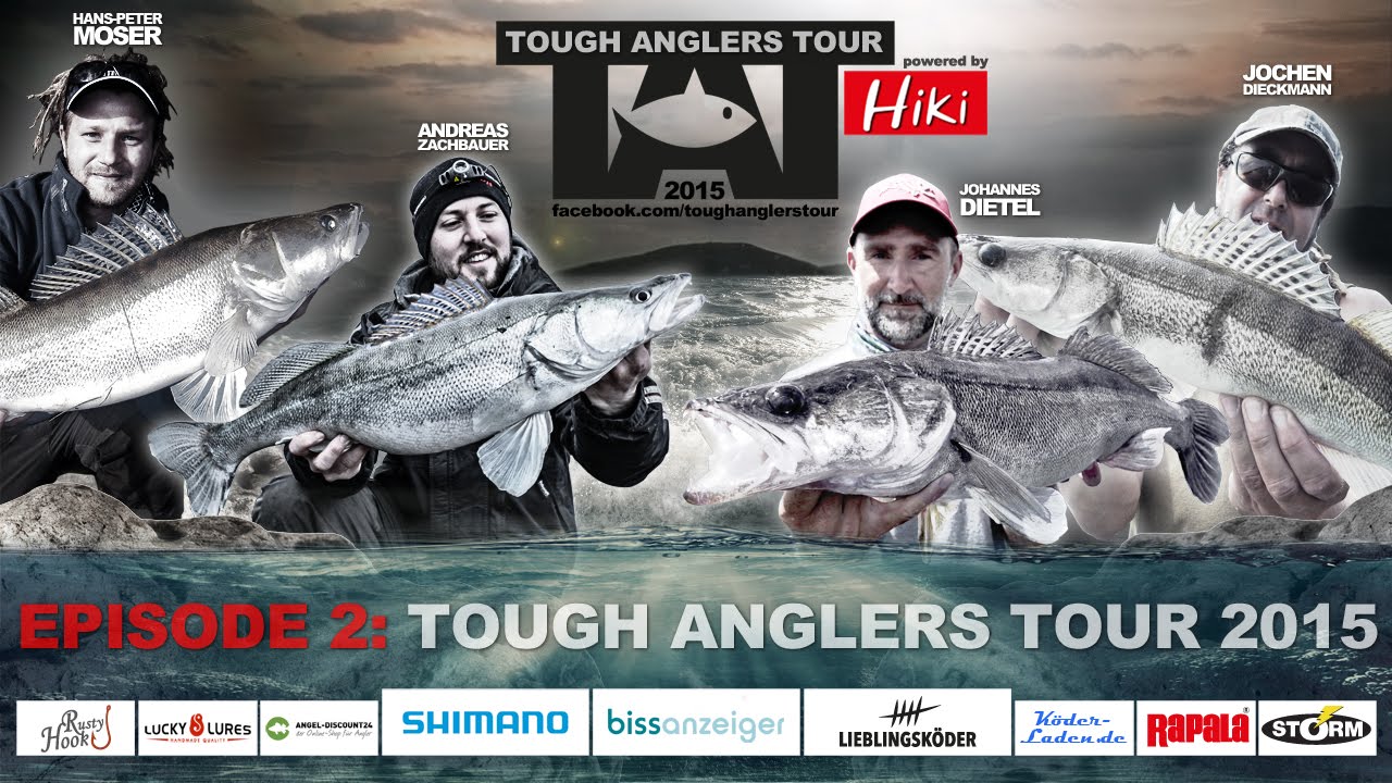 Episode 2/3 - Tough Anglers Tour 2015 (Zanderangeln am Lipno Stausee)