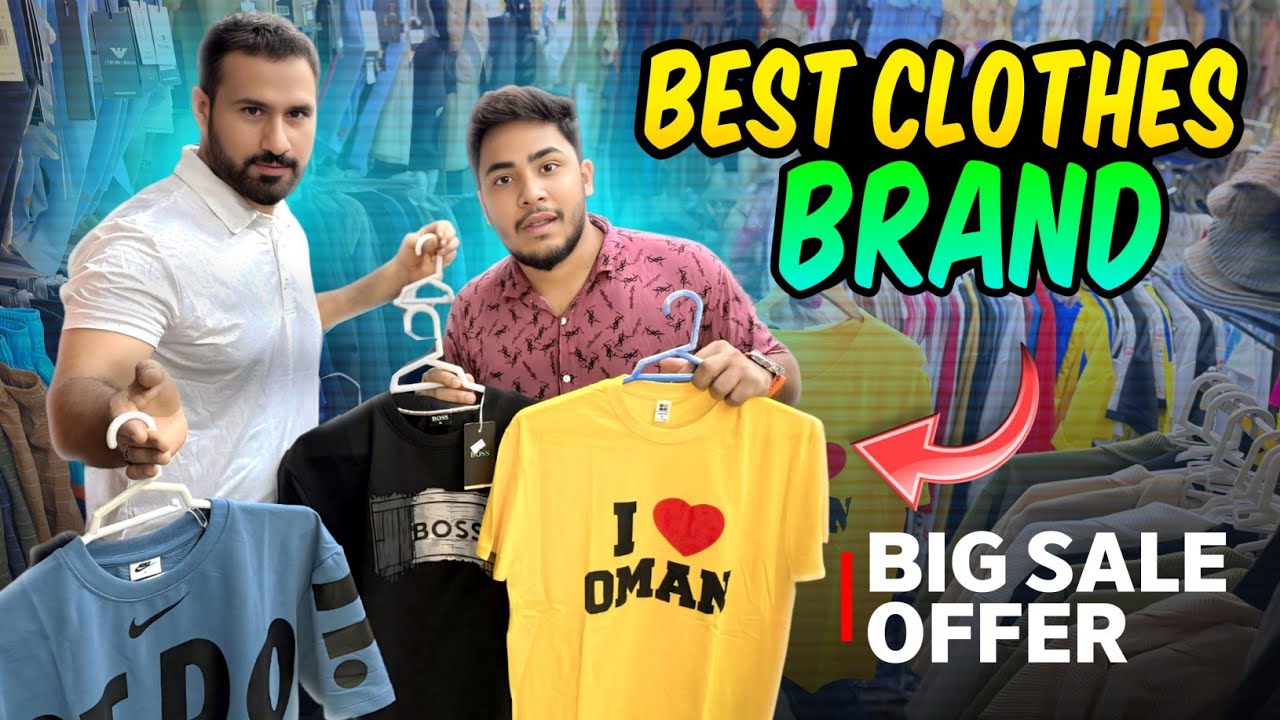 Best Clothes Market in Oman 🇴🇲 | Top Brand Clothes Sale | Big Discounts 