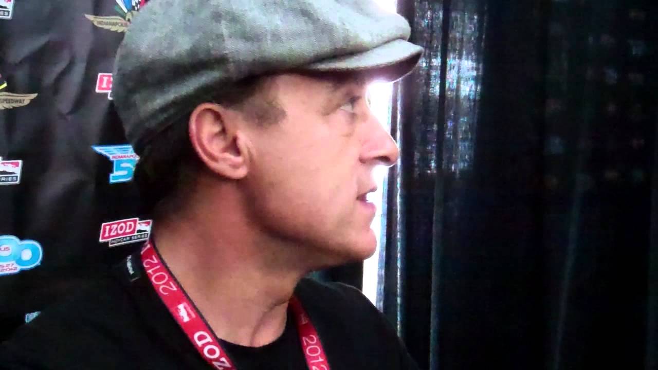 Jean Alesi - Indianapolis 500 Media Day 2012