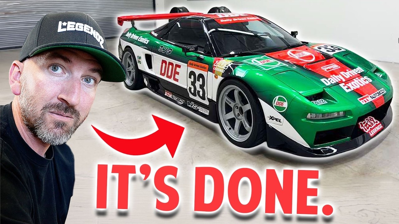 I COMPLETELY TRANSFORMED MY BARNYARD NSX! *LIVERY REVEAL*