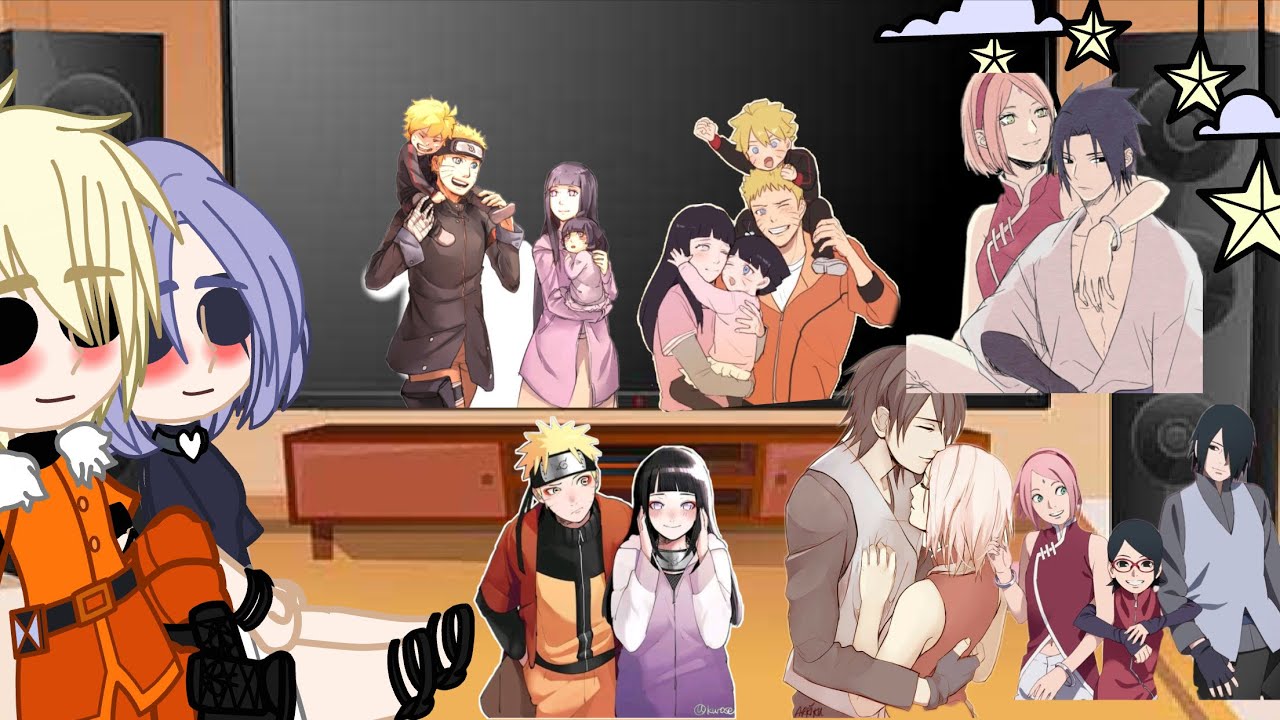Naruto and hanita reach to 🌌sasusaku🎆and 🏙Naruhani 🌆
