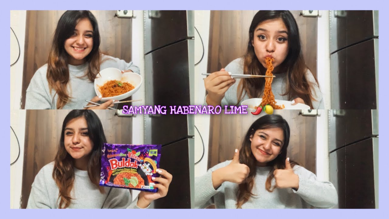 Reviewing Samyang Buldak Habenaro Lime Flavoured Ramyun 🍜