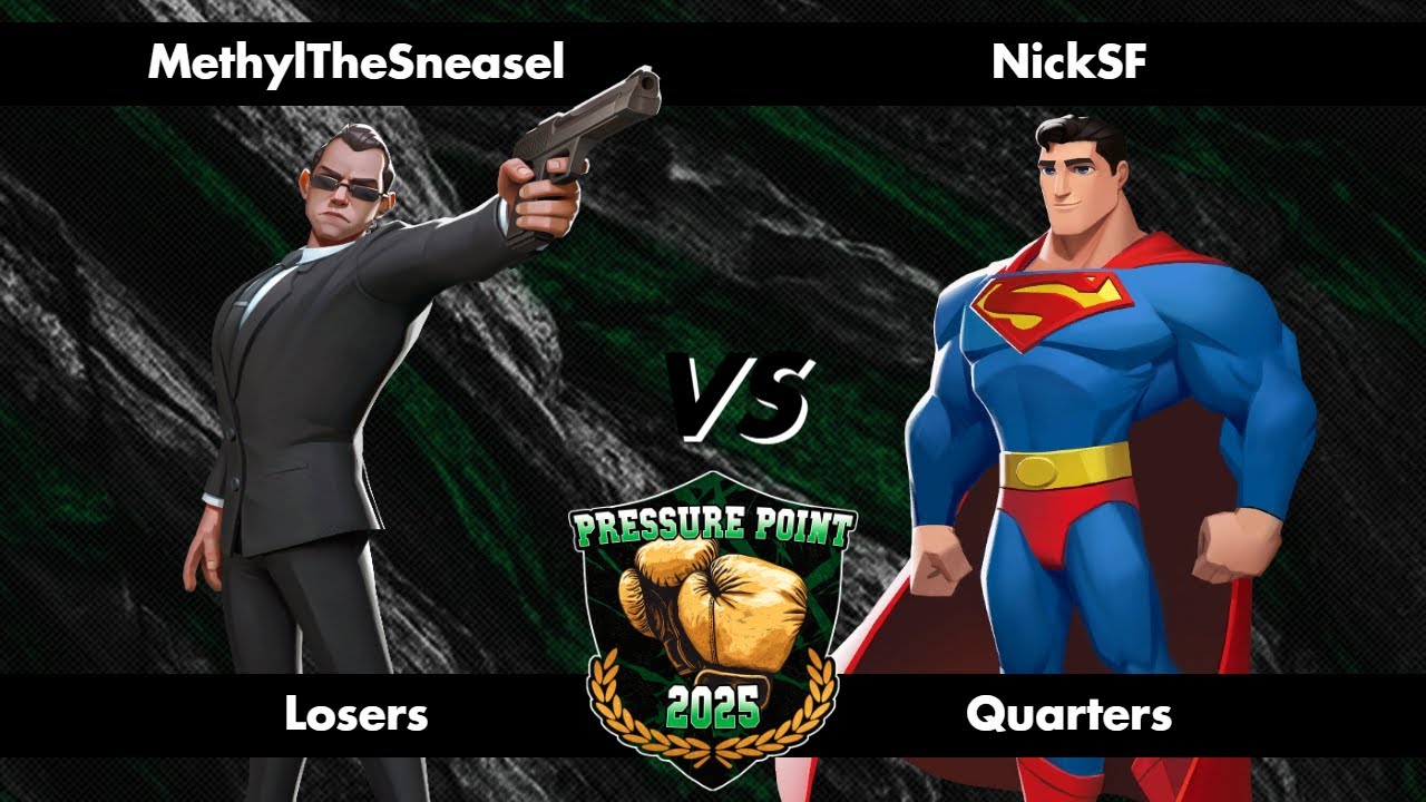 MethylTheSneasel (Smith) vs NickSF (Superman) - Pressure Point 2025 - MVS Singles - Losers Quarters