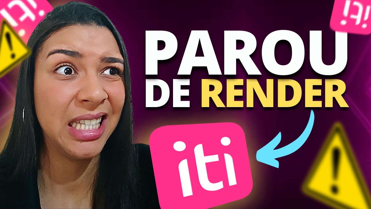 🚨CONTA ITI PAROU DE RENDER! AINDA VALE A PENA? ENTENDA O QUE ACONTECEU!