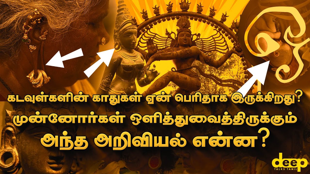 பாட்டிகள் ஏன் காது வளர்த்தார்கள்? கடவுள்களின் காதுகள் ஏன் பெரிதாக இருக்கிறது? Deep Talks Tamil