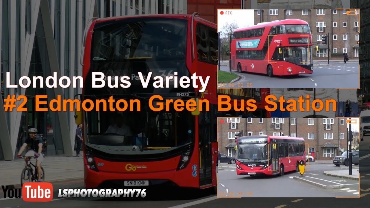 London Bus Variety #2 - Edmonton Green Bus Station