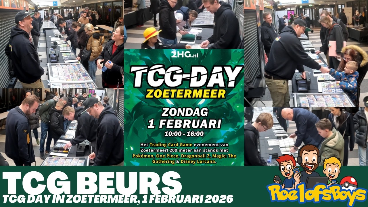 #116 | POKÉMON BEURS: TCG Day in Zoetermeer! 🔥