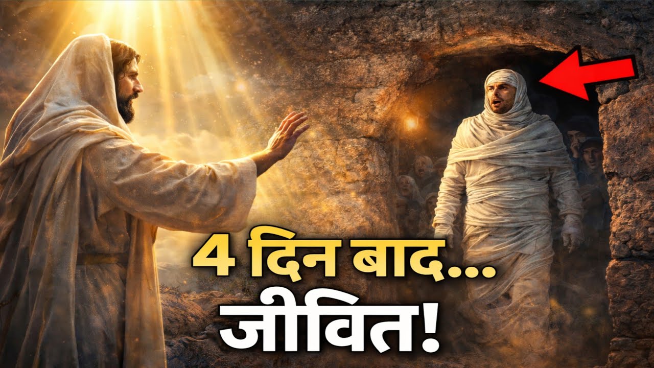 4 दिन बाद जीवित! यीशु ने मृत को जिंदा किया | Lazarus Miracle