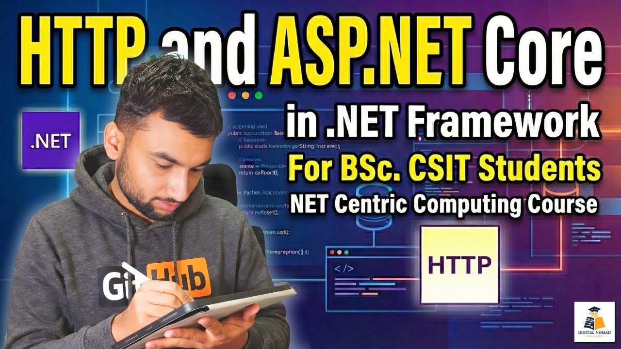 HTTP & ASP.NET MVC Architecture in One Shot | Net Centric Computing in Nepali