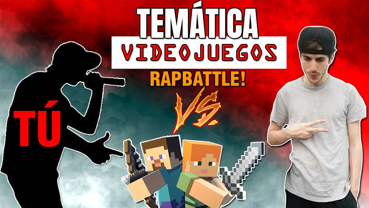 BATALLA de RAP Contra EME ⚔️#4 | PRACTICA IMPROVISACIÓN FREESTYLE (Tú VS) | Temática: VIDEOJUEGOS 🎮