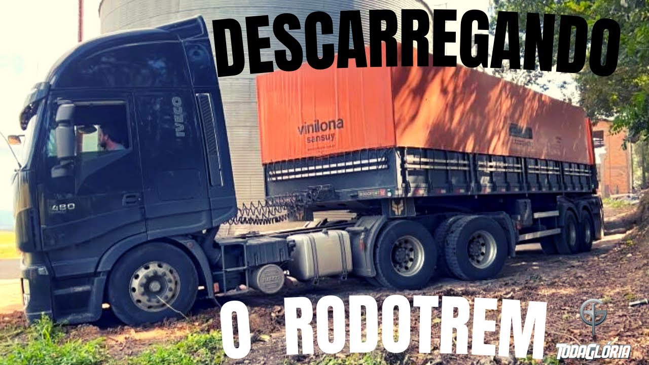 DESCARREGANDO O RODOTREM E OS DESAFIOS PARA MANOBRAR EM ESPAÇO PEQUENO SEM DESENGATAR