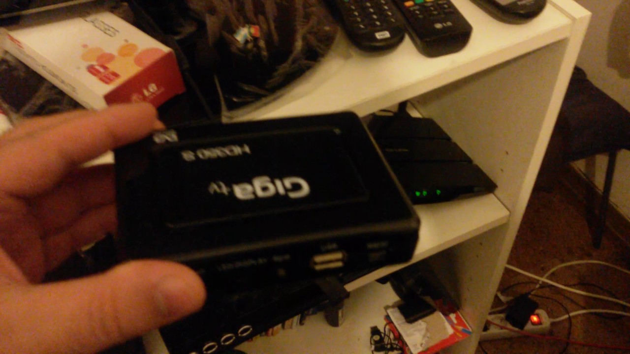 unboxing GigaTV HD350 S