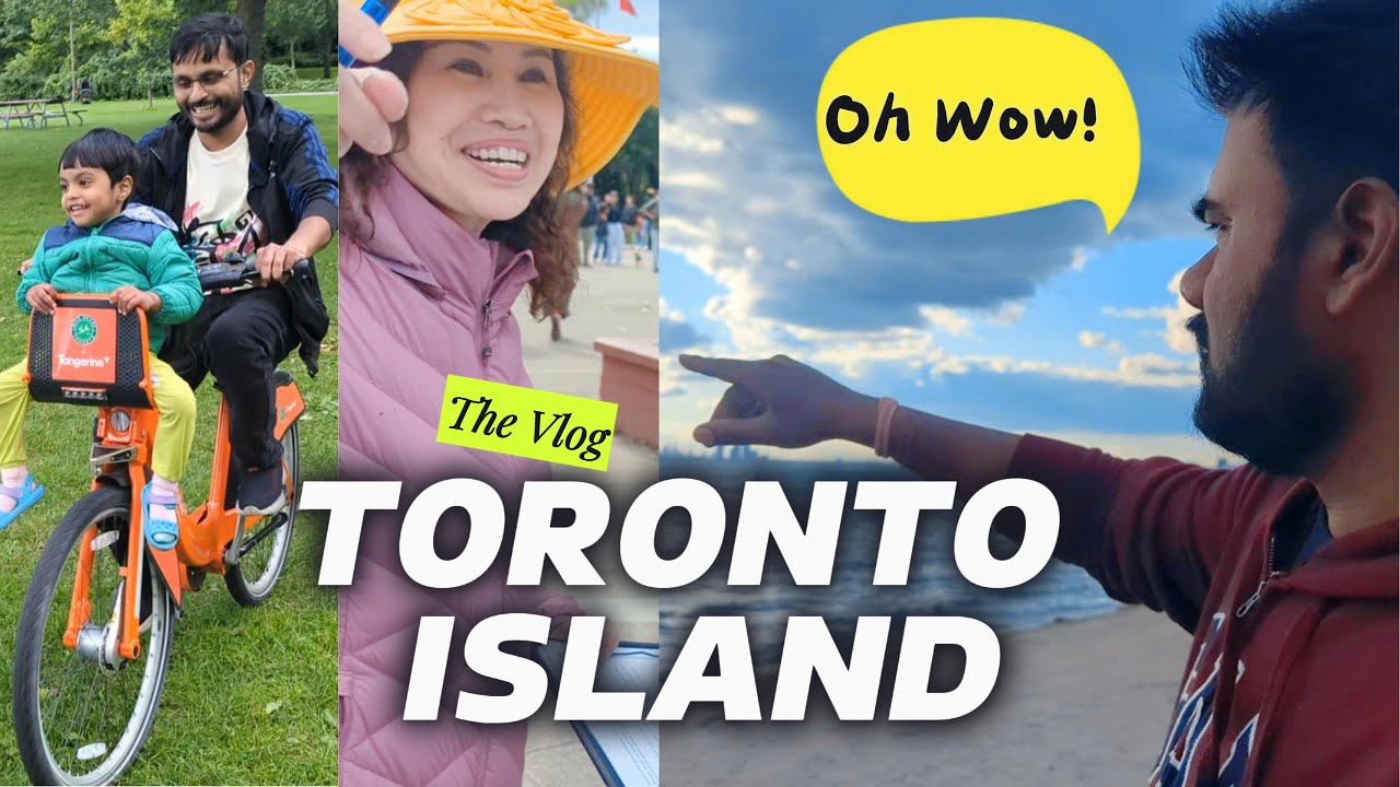 The Best View of Toronto? The Centre Island 🇨🇦 Vlog in 4K