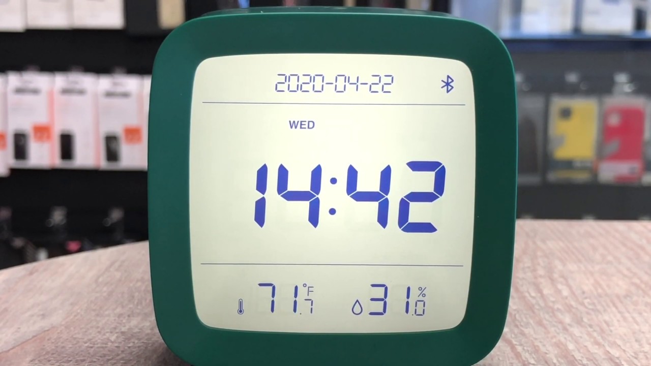 Будильник Xiaomi Qingping Bluetooth Smart Alarm Clock. Краткий обзор. Классный гаджет!