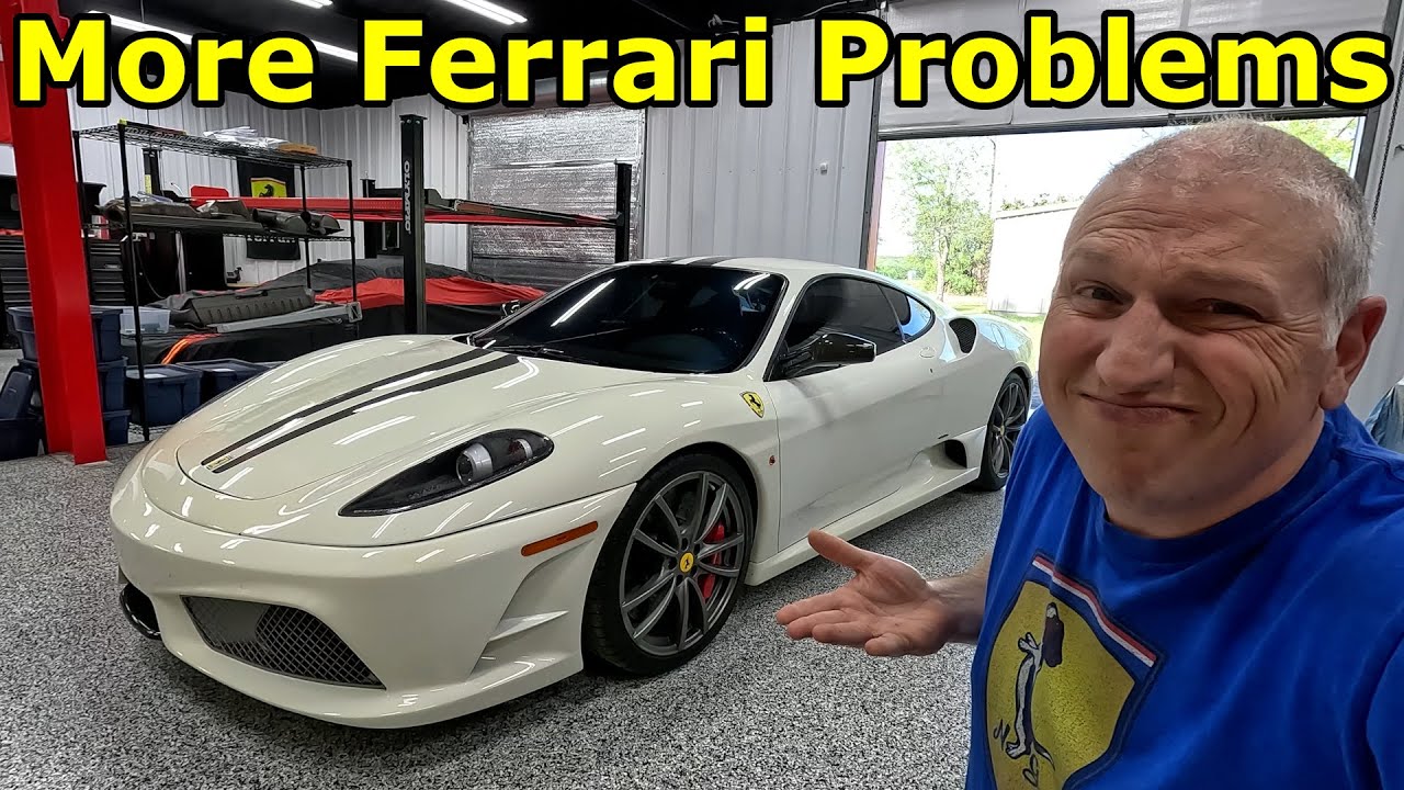 Еще больше сломанных деталей для ремонта Ferrari 430 Scuderia
