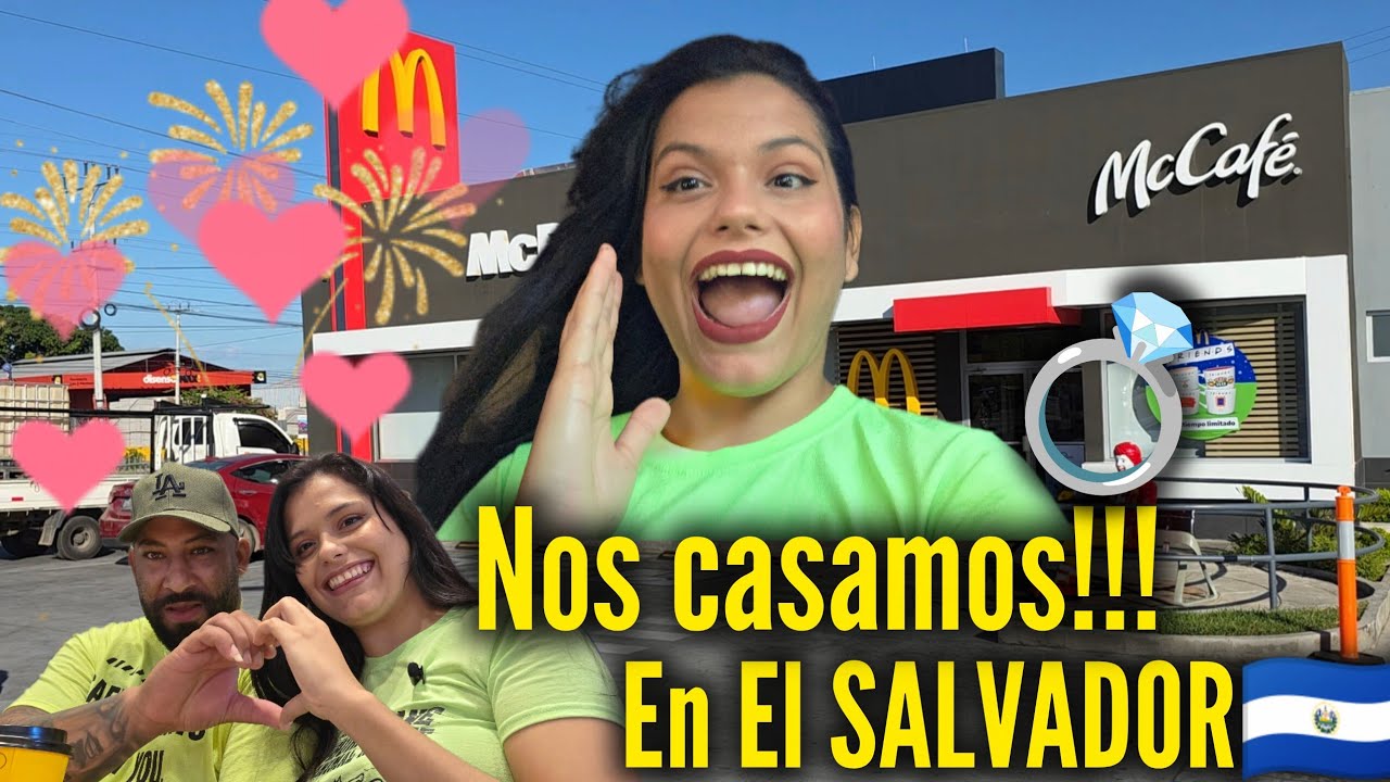MI FAMILIA CUBANA🇨🇺 CONOCIÓ MCDONALD'S EN EL SALVADOR 🇸🇻 