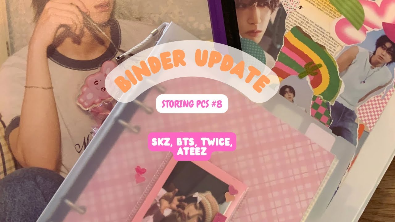 Binder Update | Storing Photocards #8 | ft Skz, BTS, Twice, Ateez 🫧